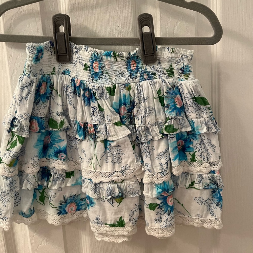 LoveShackFancy size 8-9 skirt
